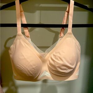 Honeylove Pink Crossover Bra (M) 36B/C